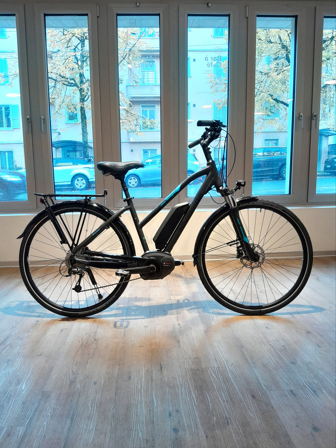 E-Bike Occasion Riverside Bosch Performance 60 Nm - Batterie neuve 400 Wh - Tous les composants d'usure sont neufs